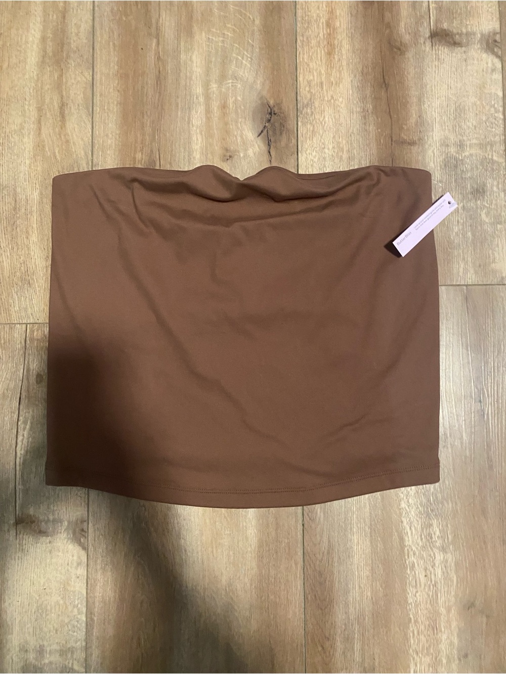 wild fable Chocolate Brown Strapless Tube Top